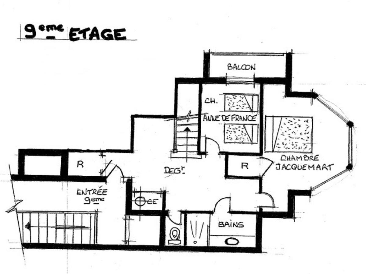 Appartement Panoramique Au Centre De Moulins Avec Terrasse, 2 Chambres, Et Equipements Modernes - Fr-1-489-412 Exterior photo